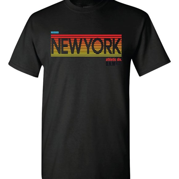 SV - Graphic Tees - New York - Men's Short Sleeve T-shirt - Black - Picture 2 of 2